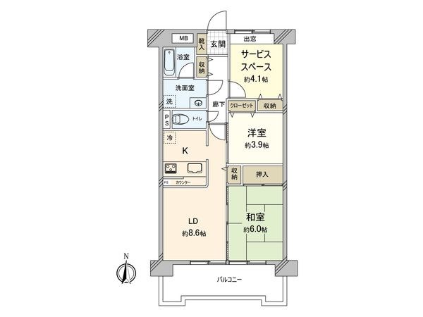間取図(平面図)