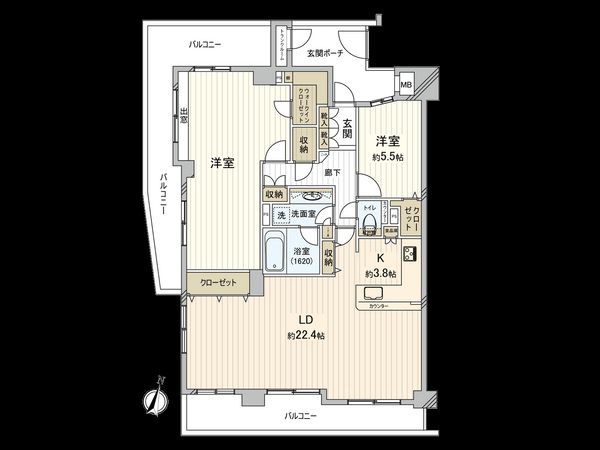 リーデンススクエア千葉 間取図(平面図) リーデンススクエア千葉 間取図(平面図)