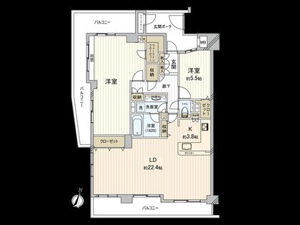 間取図(平面図)