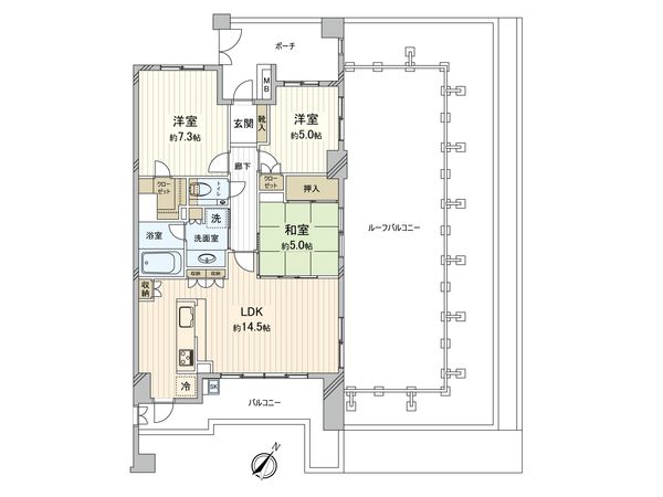間取図(平面図)