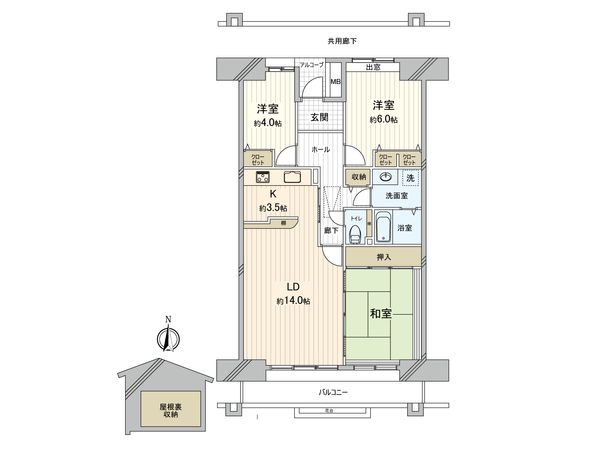 間取図(平面図)