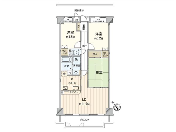 アレックスヒルズ四街道 間取図(平面図) アレックスヒルズ四街道 間取図(平面図)