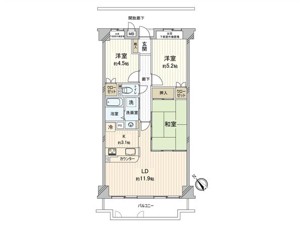 アレックスヒルズ四街道 間取図(平面図) アレックスヒルズ四街道 間取図(平面図)