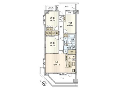 間取図(平面図)