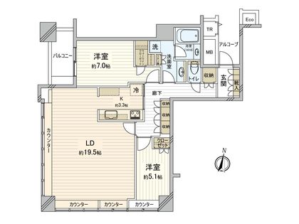 間取図(平面図)