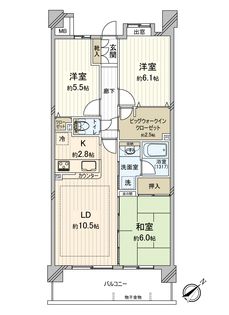 間取図(平面図)
