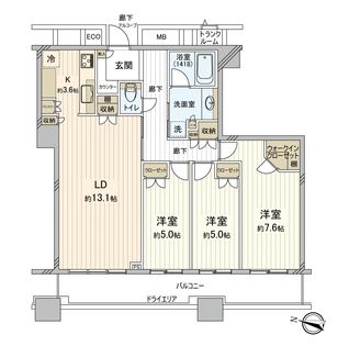 間取図(平面図)