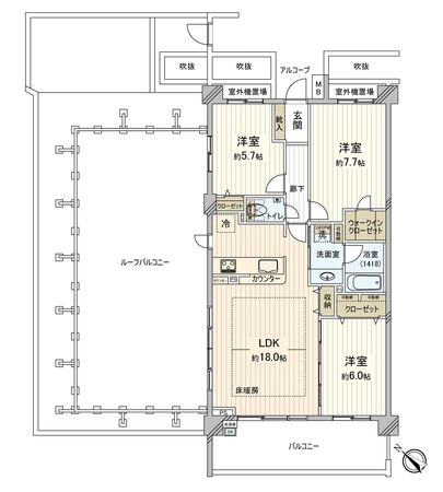 The NOBUTO HILLS FOREST COURT 間取図(平面図) The NOBUTO HILLS FOREST COURT 間取図(平面図)
