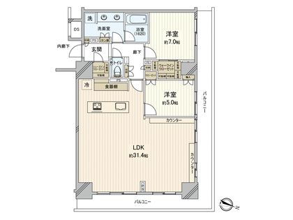 間取図(平面図)