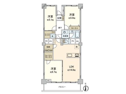 間取図(平面図)