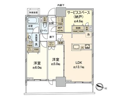 間取図(平面図)