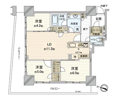 間取図(平面図)