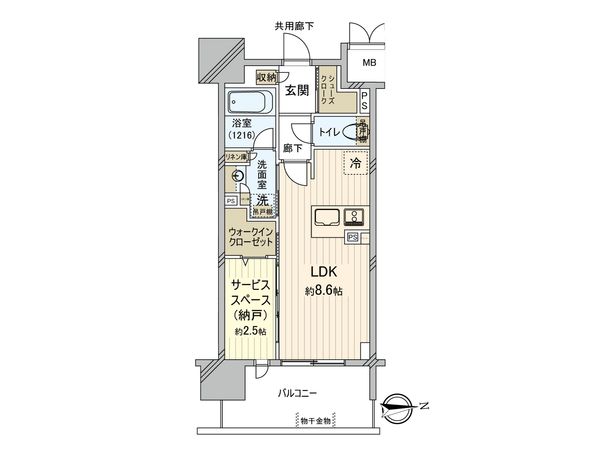 ソルティア千葉セントラル 間取図(平面図) ソルティア千葉セントラル 間取図(平面図)