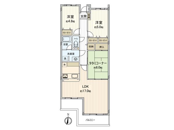 ちはら台ファミールハイツ 7号棟 間取図(平面図) ちはら台ファミールハイツ 7号棟 間取図(平面図)