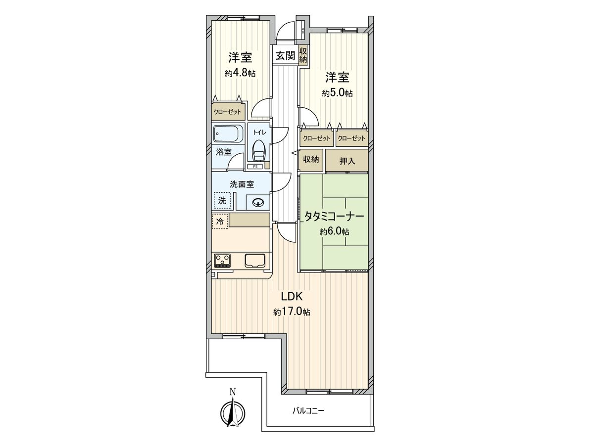 間取図(平面図)