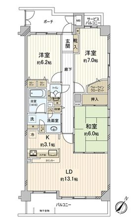 間取図(平面図)