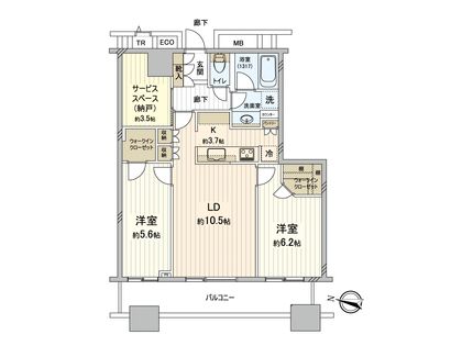 間取図(平面図)