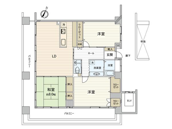 アプレ千葉センターコート 間取図(平面図) アプレ千葉センターコート 間取図(平面図)