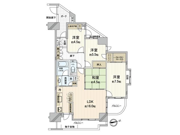 間取図(平面図)