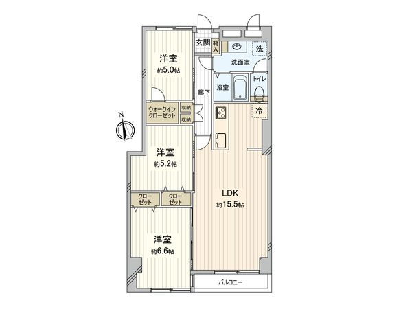 ハイマート西千葉 間取図(平面図) ハイマート西千葉 間取図(平面図)