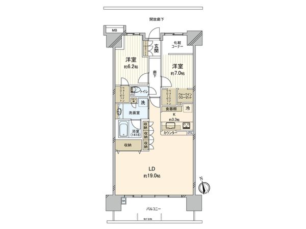 ハーバーレジデンス 間取図(平面図) ハーバーレジデンス 間取図(平面図)