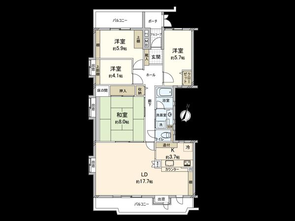 間取図(平面図)
