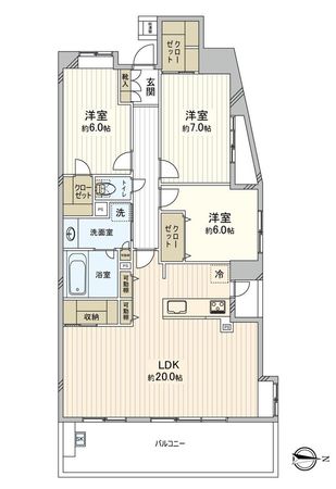 マックスタワー 間取図(平面図) マックスタワー 間取図(平面図)