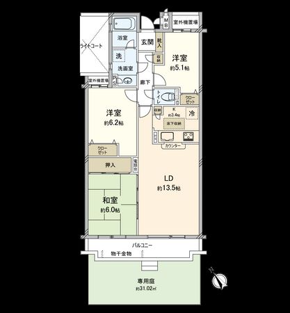 間取図(平面図)