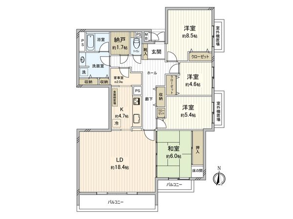 間取図(平面図)