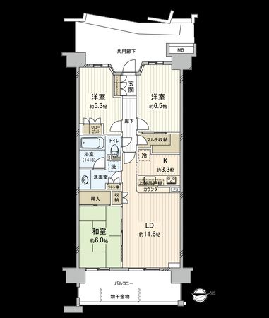 間取図(平面図)