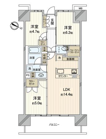 間取図(平面図)
