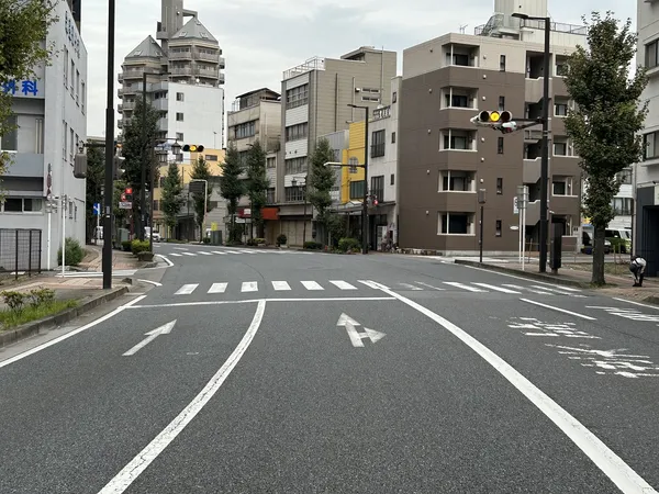 前面道路