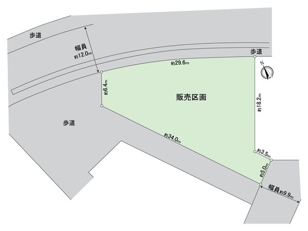 おゆみ野南3丁目 土地 区画図 おゆみ野南3丁目 土地 区画図