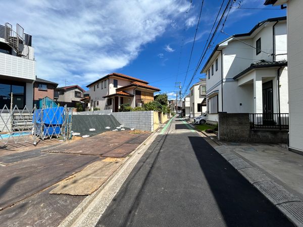 稲丘町土地(D区画) 前面道路含む外観 稲丘町土地(D区画) 前面道路含む外観
