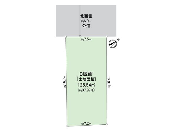 稲丘町土地 区画図 稲丘町土地 区画図