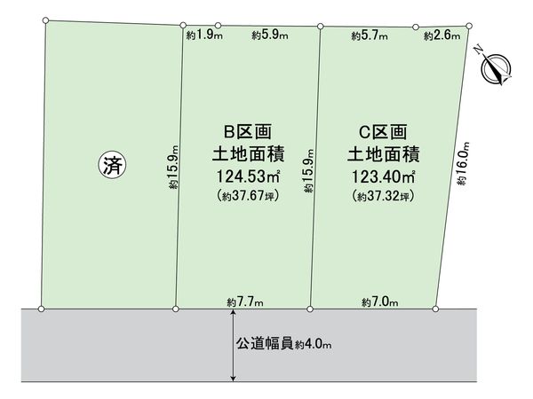 区画図