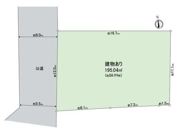 小仲台4丁目土地 区画図 小仲台4丁目土地 区画図