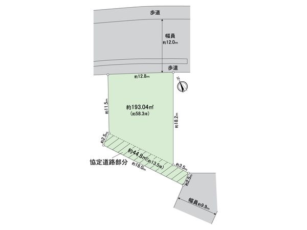 おゆみ野南3丁目 土地 区画図 おゆみ野南3丁目 土地 区画図