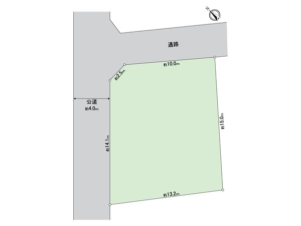 園生町土地 区画図 区画図