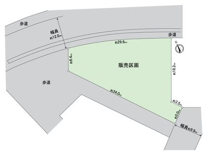 おゆみ野南3丁目 土地 区画図