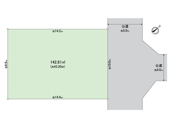 長沼町 土地 区画図