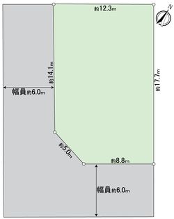 宮野木町土地 地形図