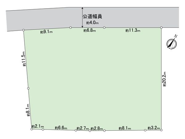 宮野木町 土地 区画図 宮野木町 土地 区画図