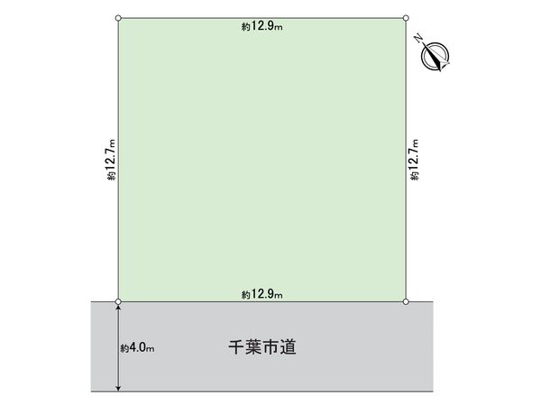 天台4丁目土地 区画図