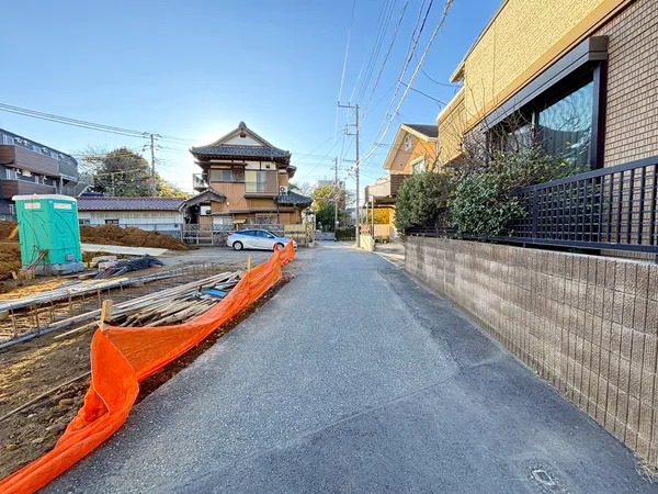 前面道路