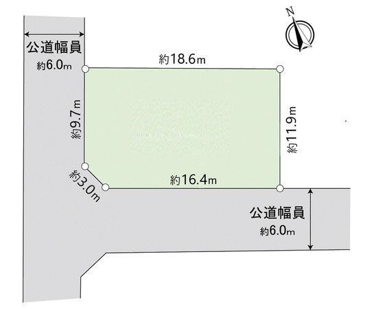 清見台南3丁目土地 区画図 清見台南3丁目土地 区画図