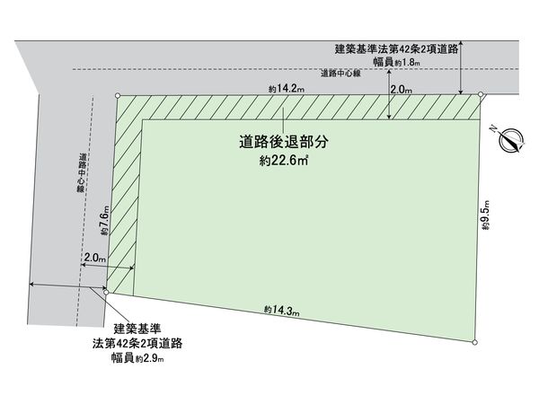 穴川3丁目土地 区画図 穴川3丁目土地 区画図