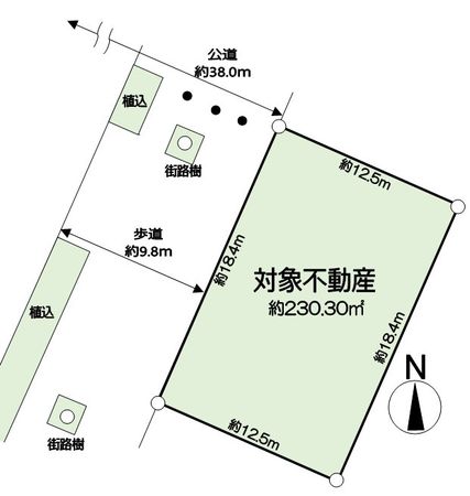 千葉寺町 土地 区画図 千葉寺町 土地 区画図