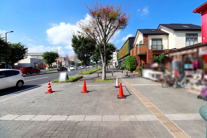 千葉寺町 土地 前面道路含む外観 千葉寺町 土地 前面道路含む外観