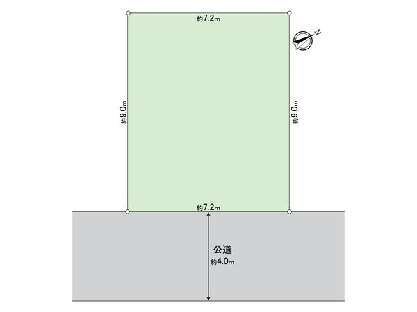 天台5丁目土地 区画図 天台5丁目土地 区画図